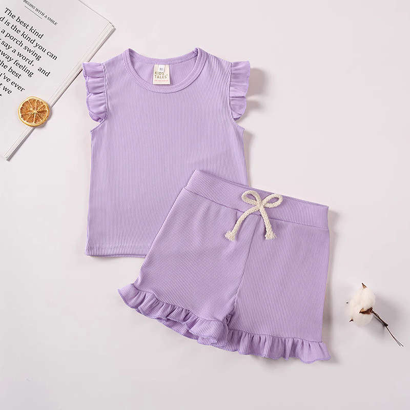 Sleeveless Children's Suit-2 Pcs