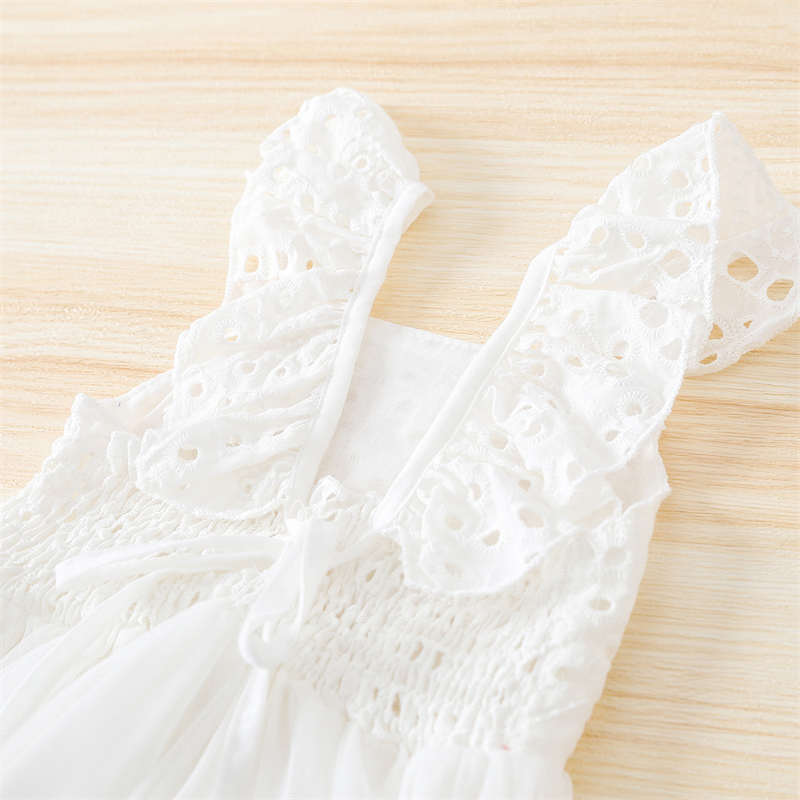 Girls' Lace Dress Fashion Princess Skirt