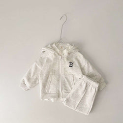 Children's Hoodie Cardigan Set