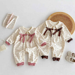 Baby Girl Long Jumpsuit Crawling Clothes