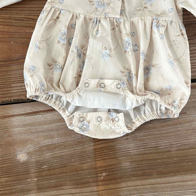 Baby Girl Floral Bodysuit Dress