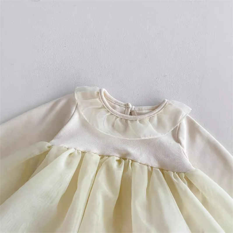 Baby Girl's Princess Dress Romper