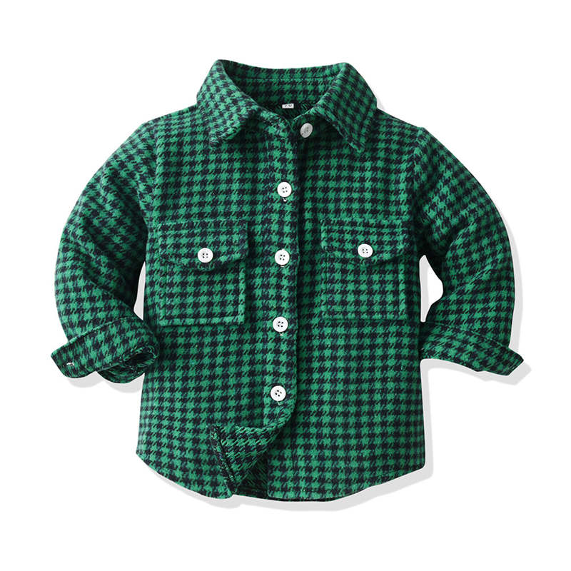 Lapel Collar Boy Jacket