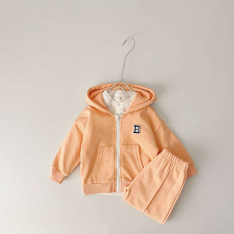 Children's Hoodie Cardigan Set