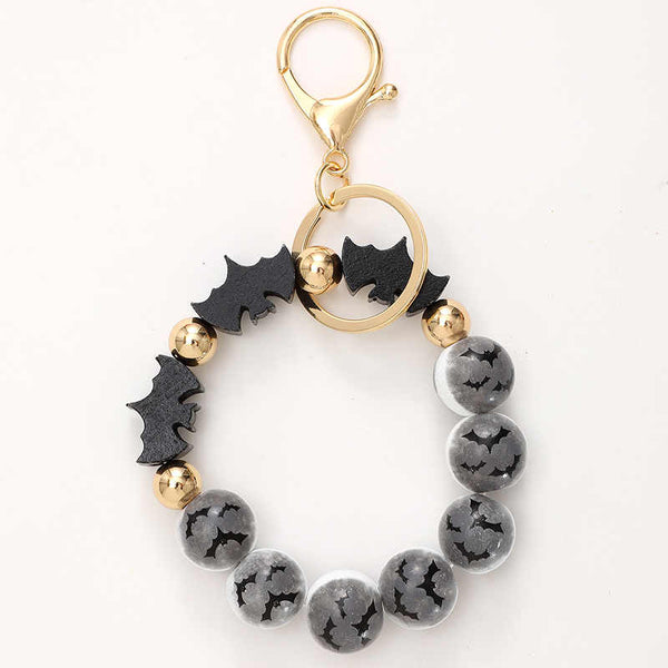 Halloween Pumpkin Bracelet Keychain Bracelet