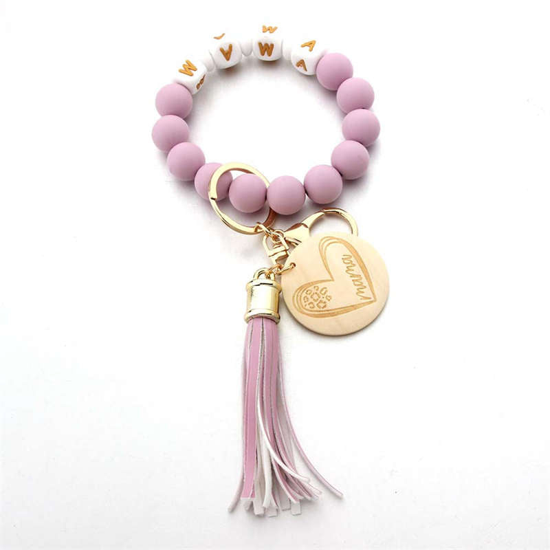 LOVE MAMA Wrist Chain Beaded Bracelet