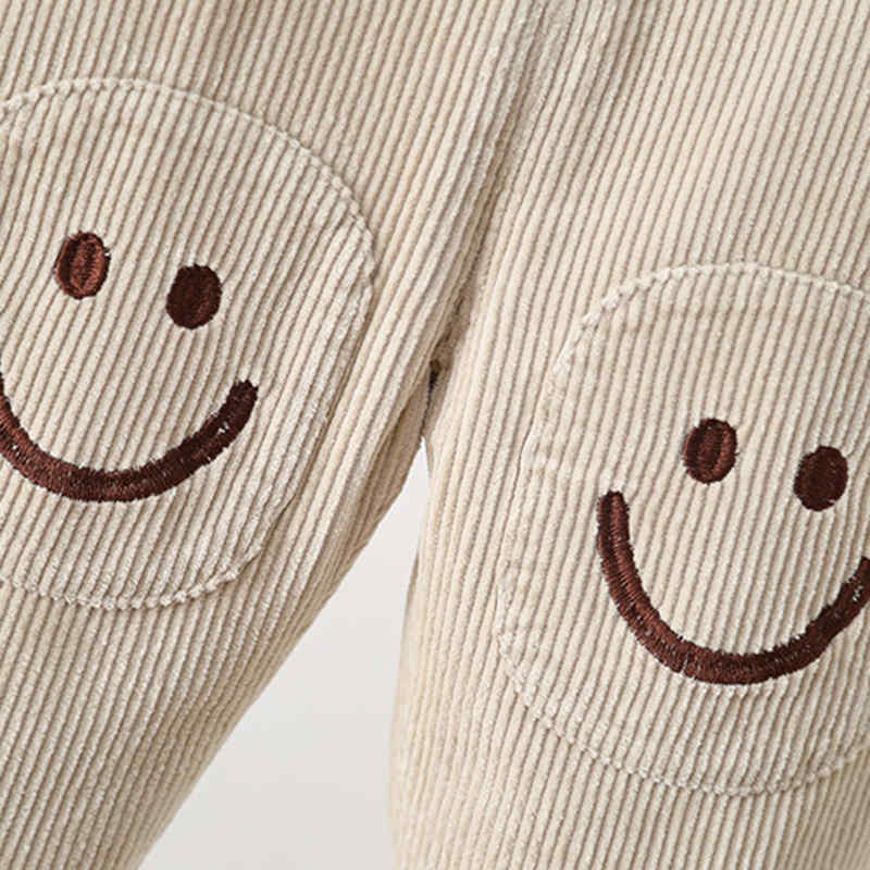 Smiley Face Children's Corduroy Jumpsuit