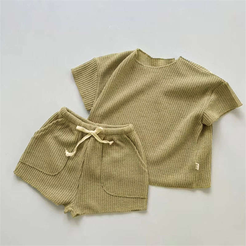 Boy&Girl T-shirt Shorts Suit