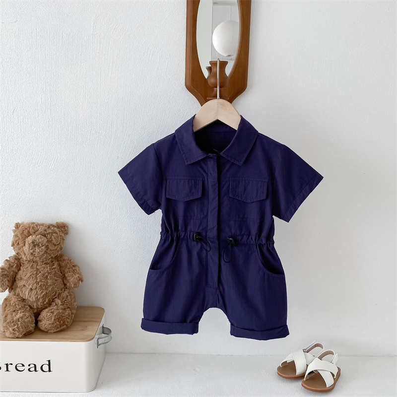 Short-sleeved Workwear for Boys and Girls