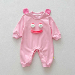 Big Mouth Cartoon Baby Onesie