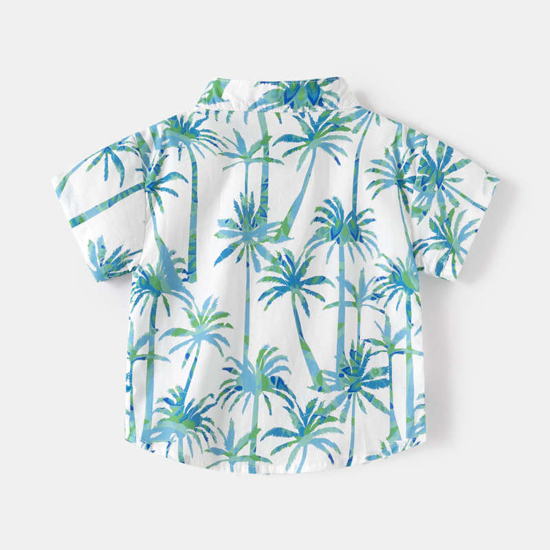 Boys' Seaside Style Shirt