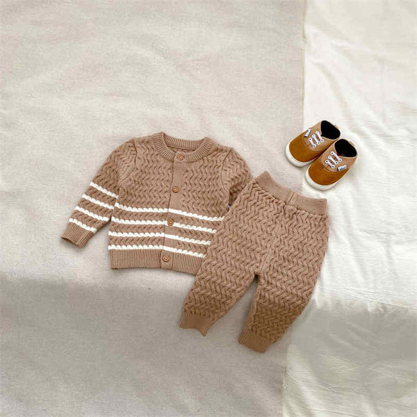 Infant and Toddler Two-piece Sweater Set