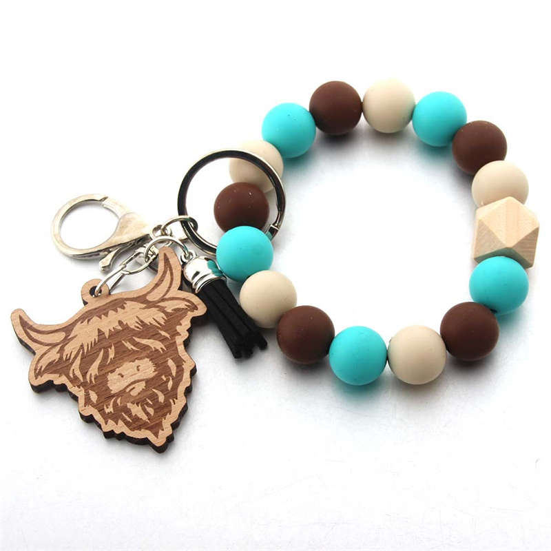 Cartoon Western Cowboy Keychain