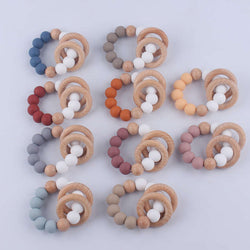 Creative Silicone Molar Bracelet Teether Toy