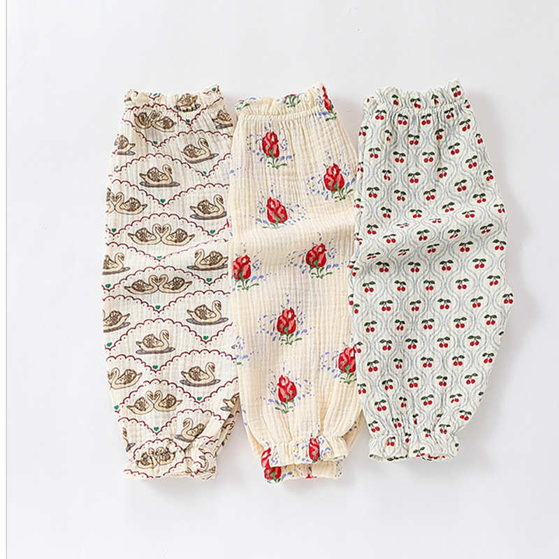 Rose Cherry Swan Bloomers for Boys and Girls