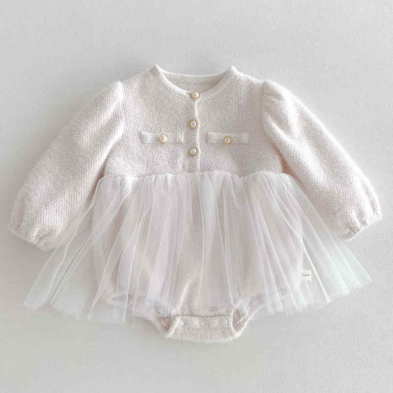 Baby Girl Princess Mesh Skirt Romper