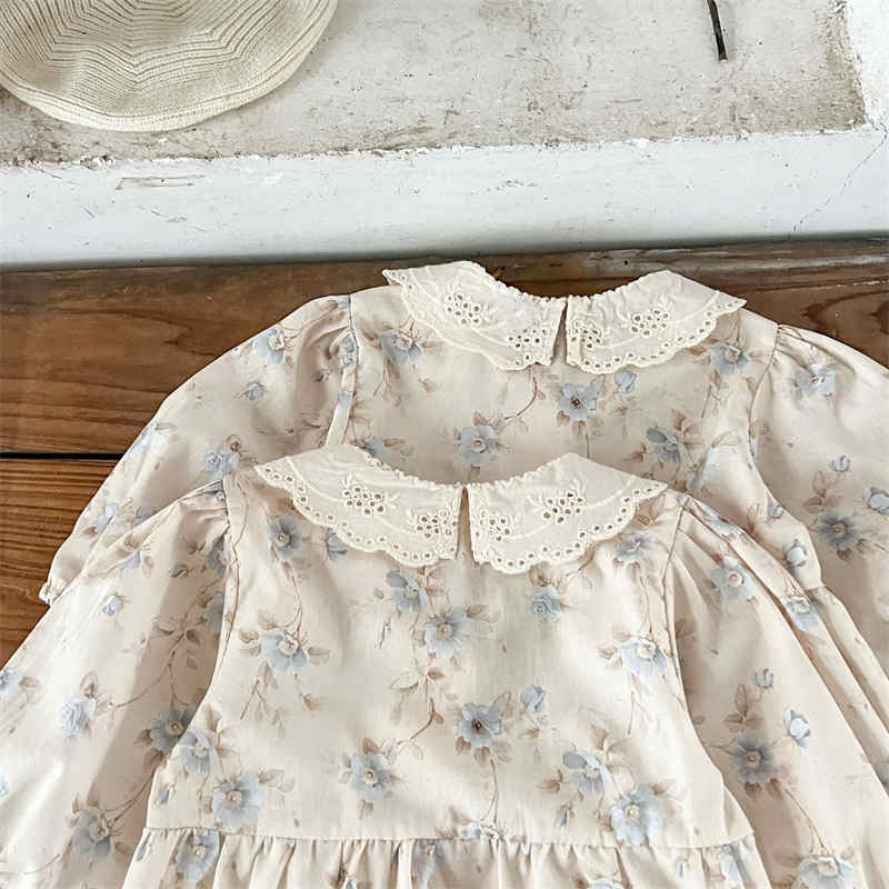 Baby Girl Floral Bodysuit Dress