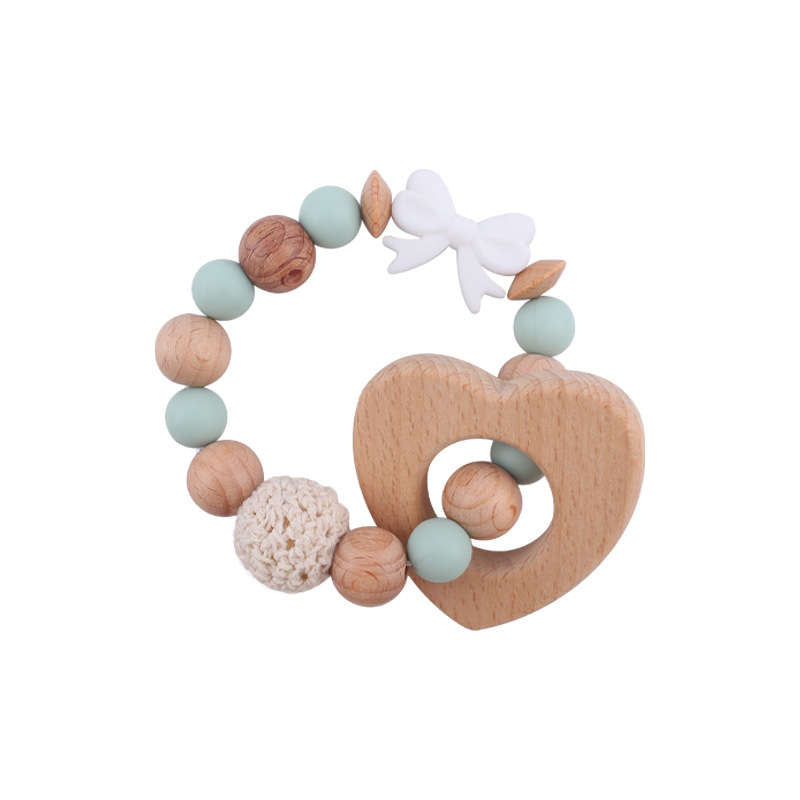 New Baby Silicone Teether Bracelet Toy