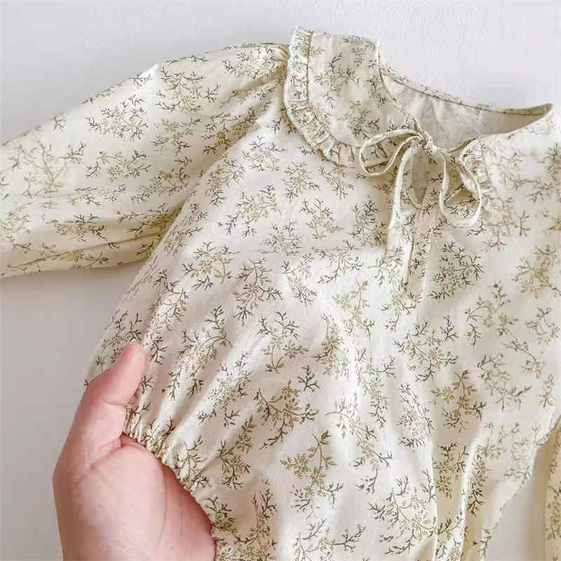 Floral Baby Long Sleeve Bodysuit