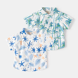 Boys' Seaside Style Shirt