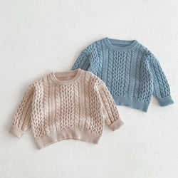 Solid Color Boys and Girls Sweater