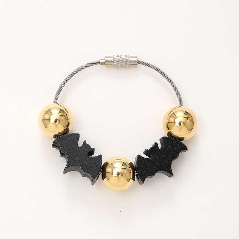 Bat Halloween Beaded Mobile Phone Pendant Bag Key Pendant