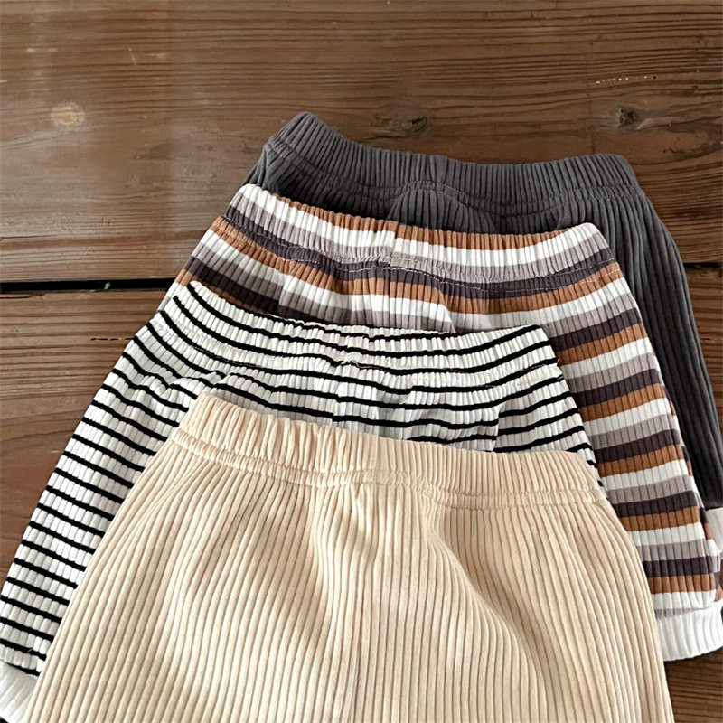 Boy Short Sleeve Shorts Two-piece Set