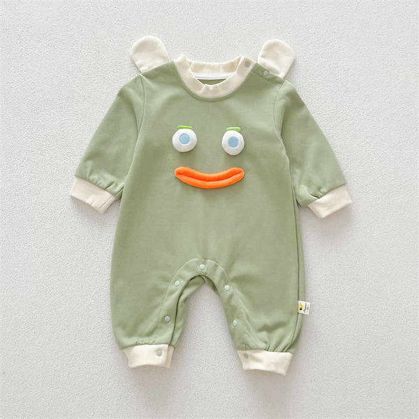 Big Mouth Cartoon Baby Onesie