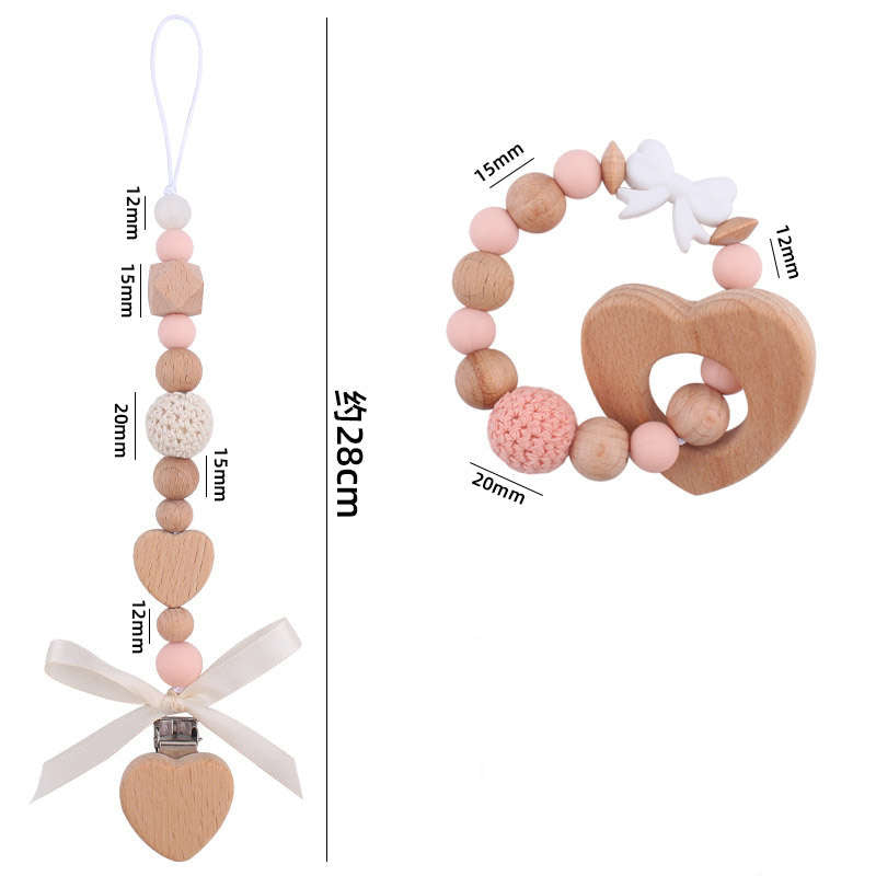 New Baby Silicone Teether Bracelet Toy