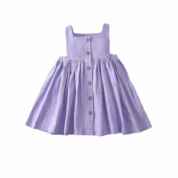 Children's Sleeveless Suspender Princess Dress