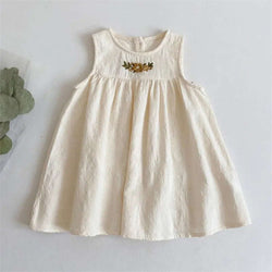 Girls Embroidered Sundress