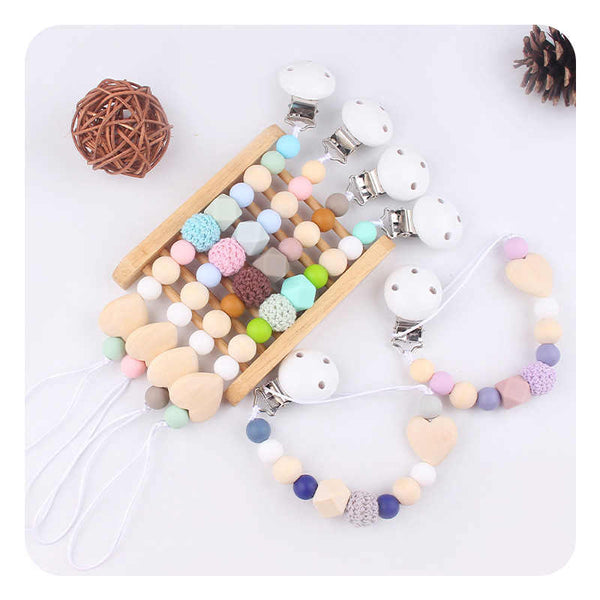 Hemu Love Silicone Beads Anti-drop Chain