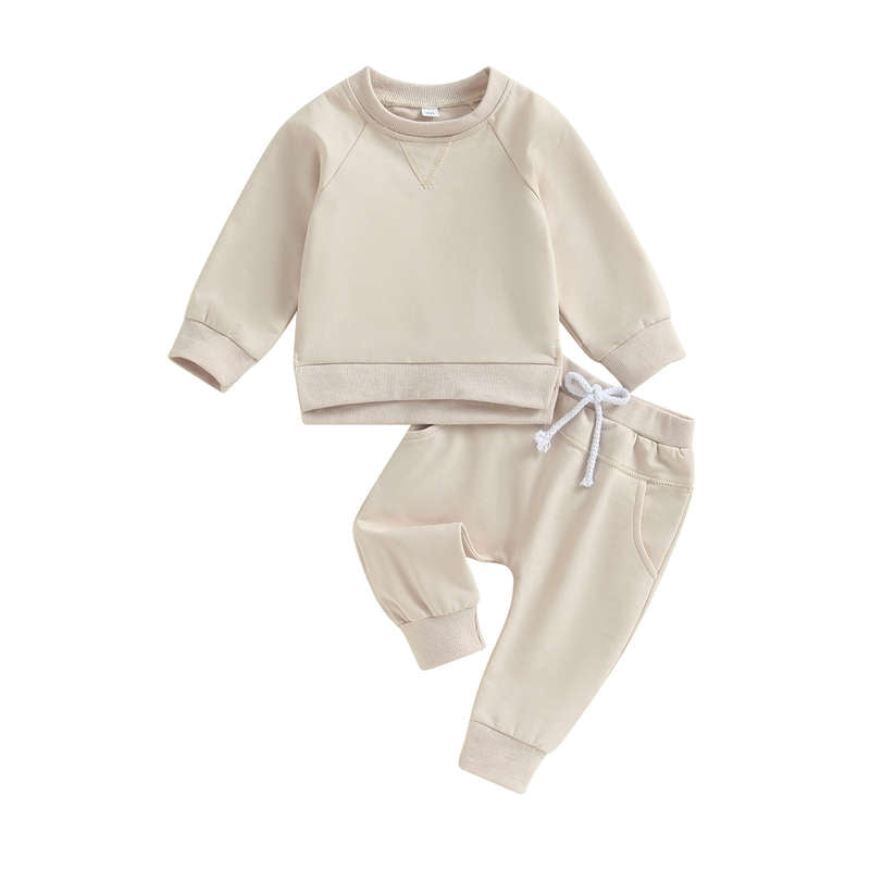 Solid Color Suit-Kid Apparel