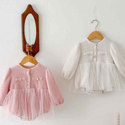 Baby Girl Princess Mesh Skirt Romper