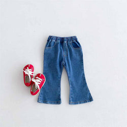 Children's Slim-fit Flared Jeans