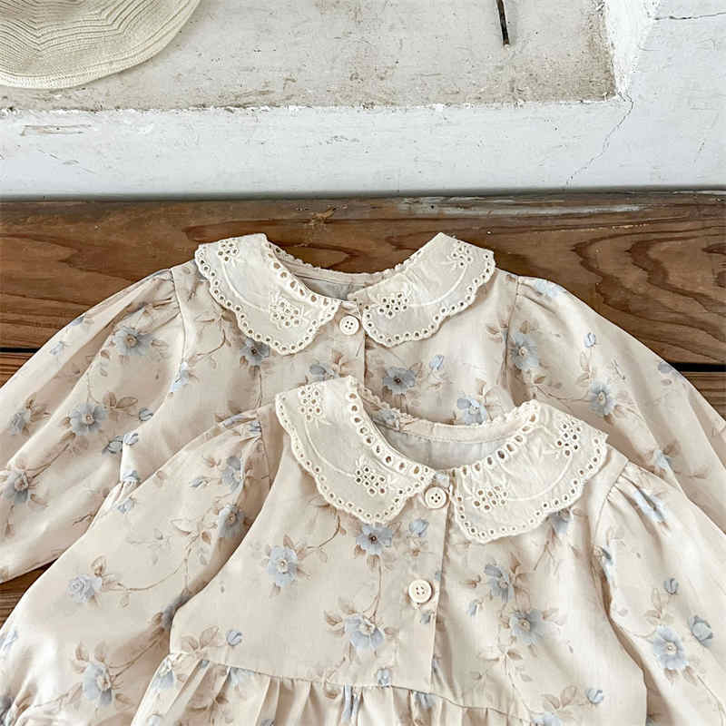 Baby Girl Floral Bodysuit Dress