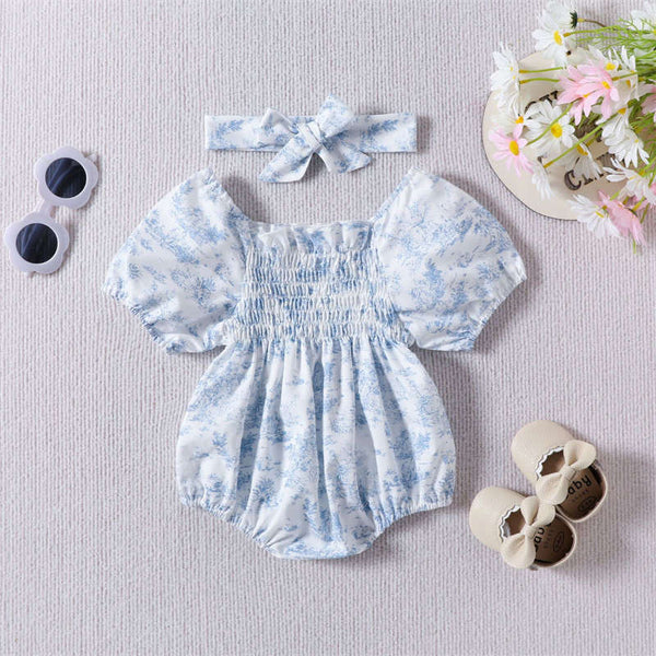 Baby Girl Sweet Cute Crawling Suit