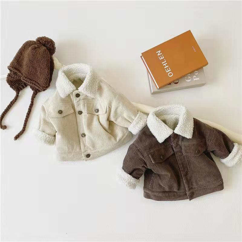 Children's Lamb Wool Corduroy Clothes