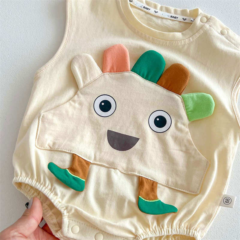 Newborn Cartoon Crawling Clothes