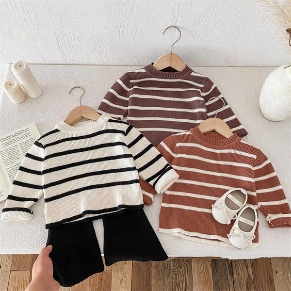 Striped Knitted Top for Kids