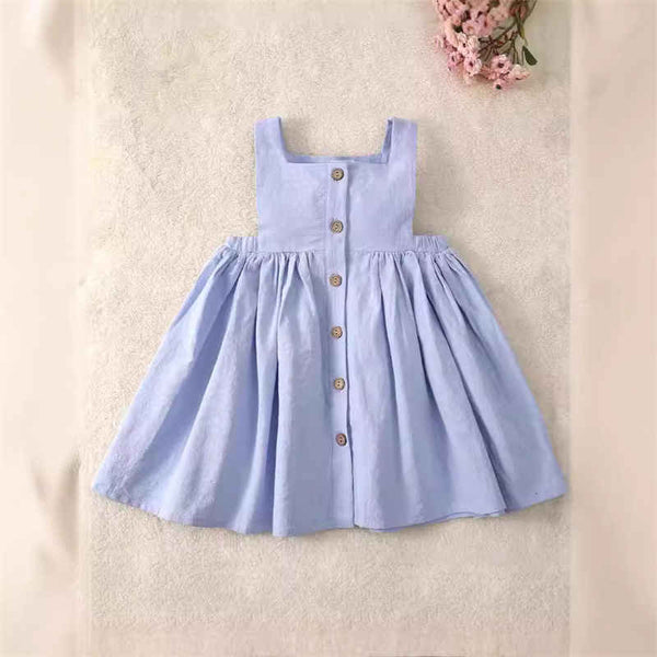 Children's Sleeveless Suspender Princess Dress