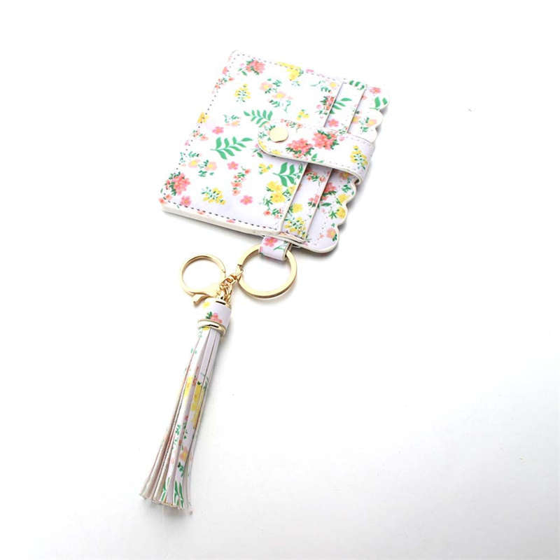 Tassel Keychain License Holder