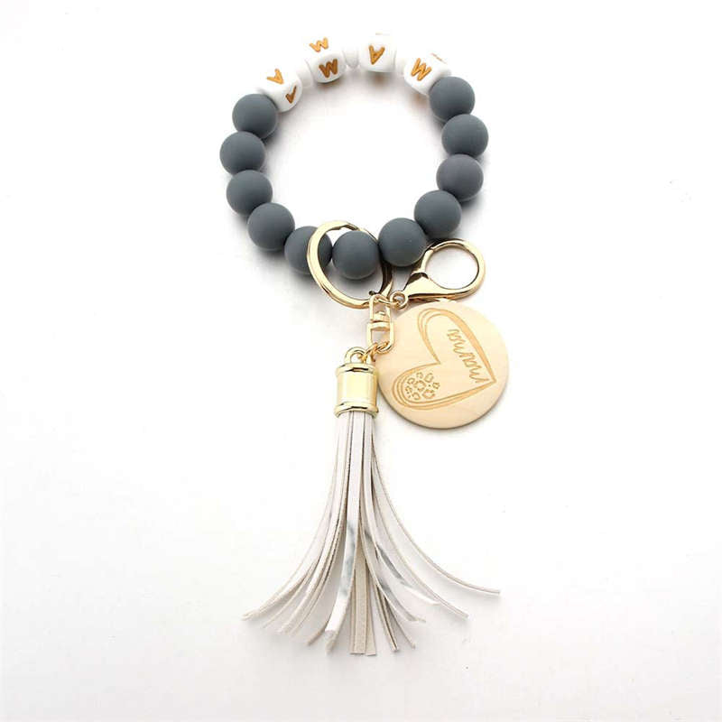 LOVE MAMA Wrist Chain Beaded Bracelet