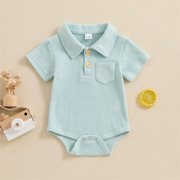 Waffle Conjoined Baby Climb Clothes