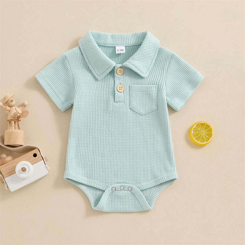 Waffle Conjoined Baby Climb Clothes