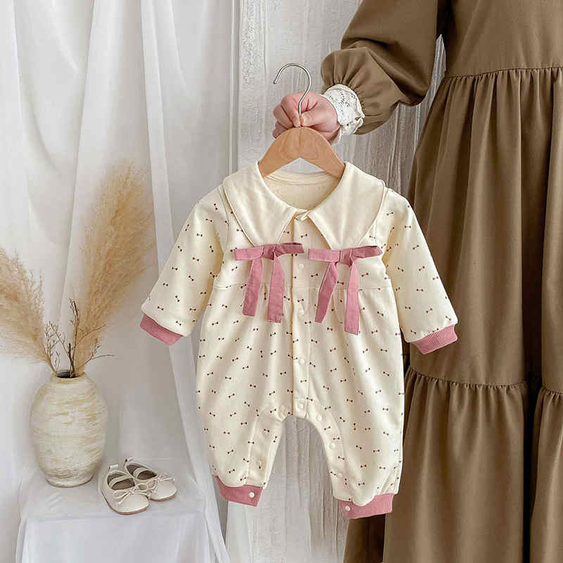 Baby Girl Long Jumpsuit Crawling Clothes