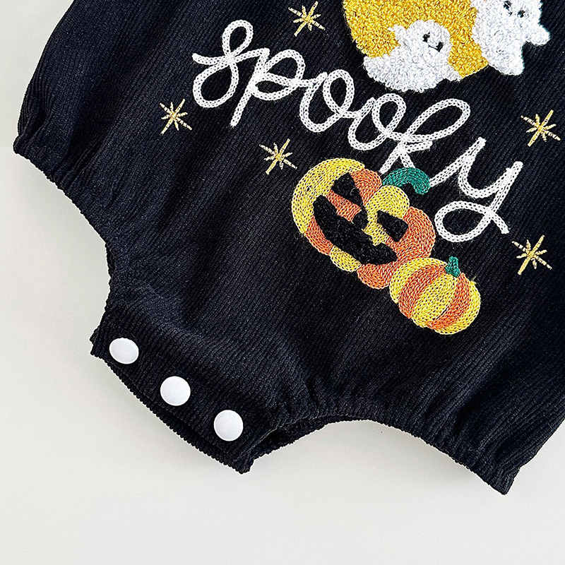 Baby Halloween Ghost Corduroy Jumpsuit