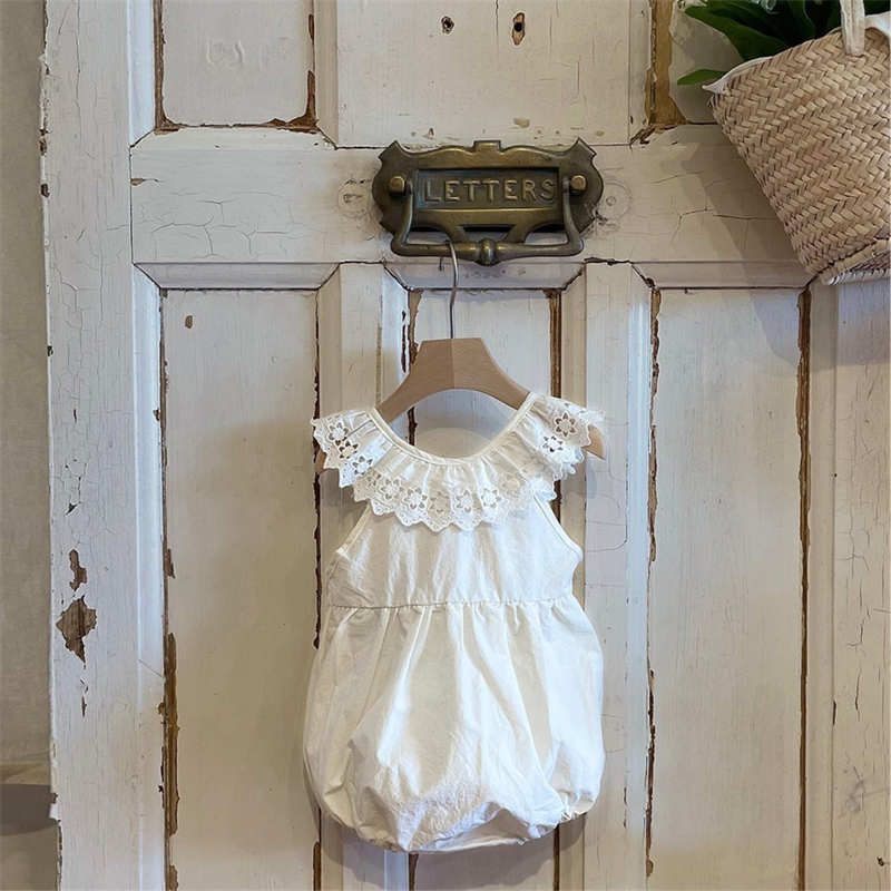 Lace Sleeveless Romper Baby Jumpsuit