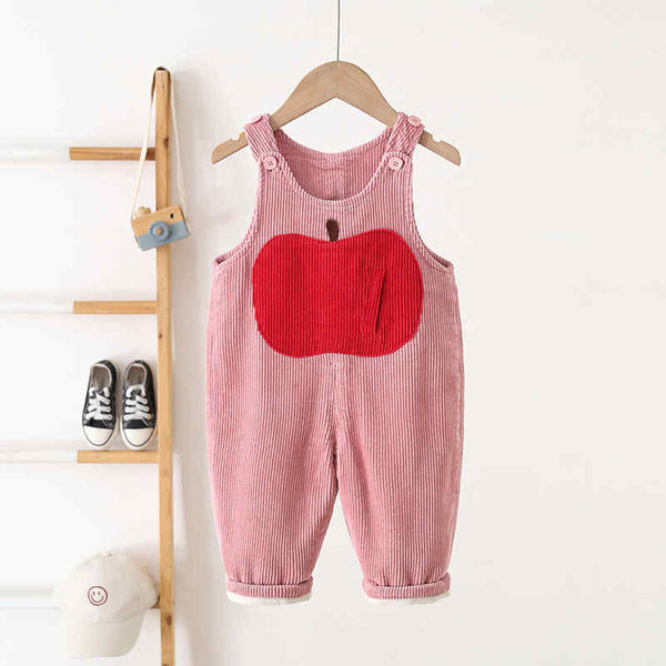 Children's Thick Corduroy Jumpsuit