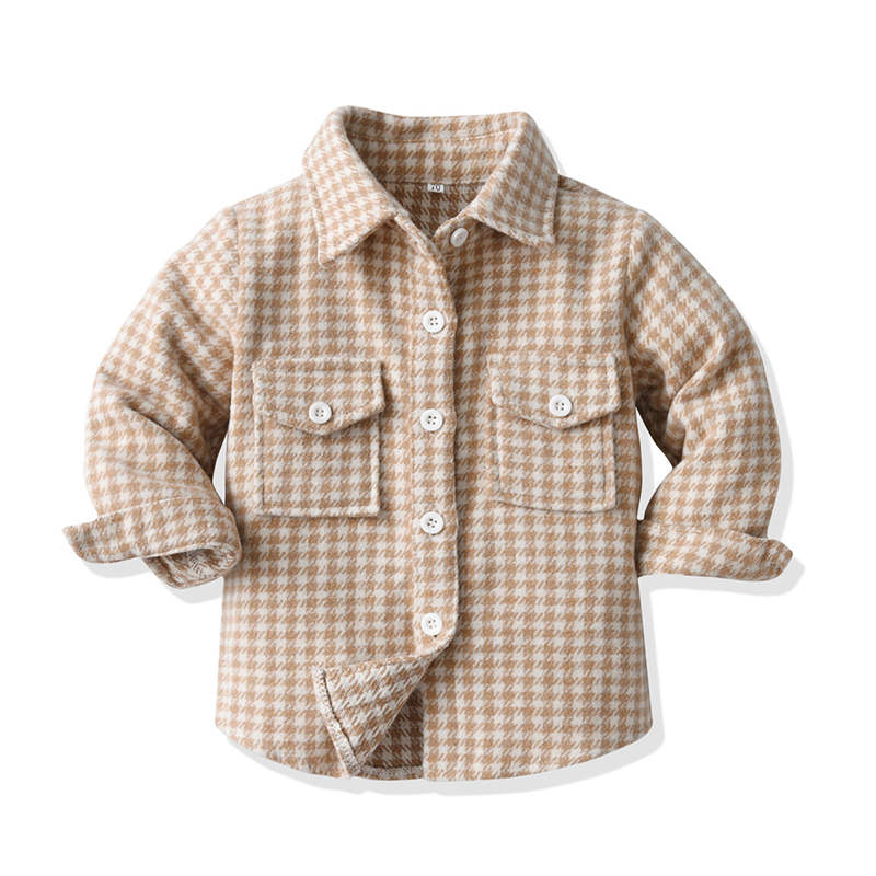 Lapel Collar Boy Jacket